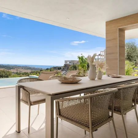 Golf & Seaview With Heated Private Pool Вилла