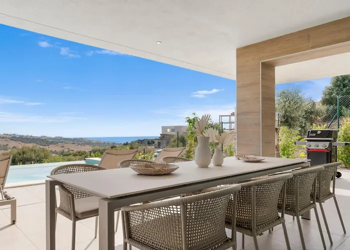 Villa Golf & Seaview With Heated Private Pool