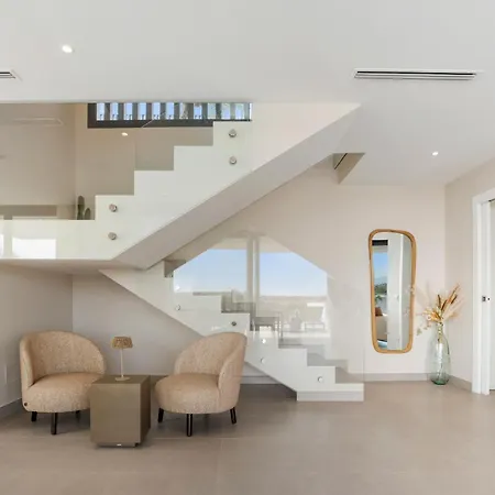 Golf & Seaview With Heated Private Pool Villa Estepona
