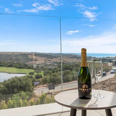 Golf & Seaview With Heated Private Pool Villa Estepona