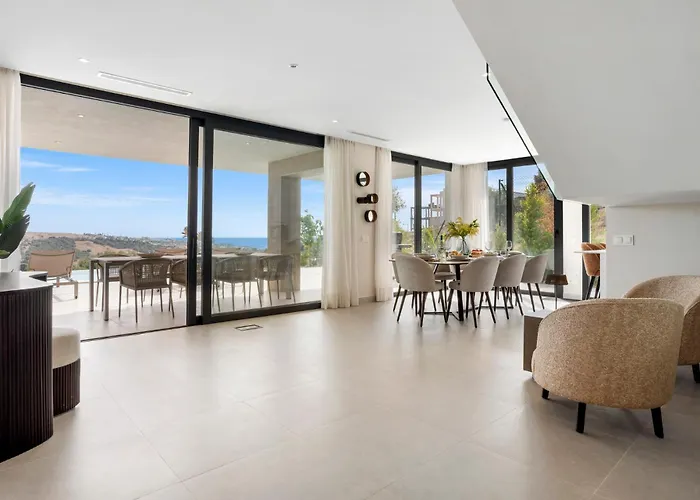 빌라 Golf & Seaview With Heated Private Pool