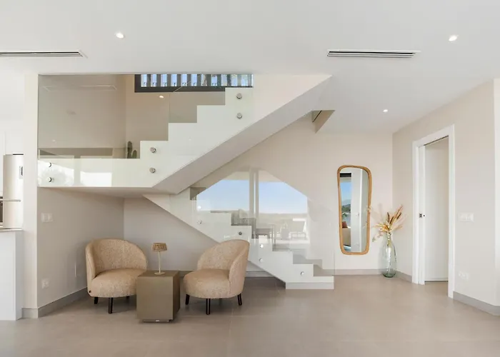 Golf & Seaview With Heated Private Pool Villa Estepona